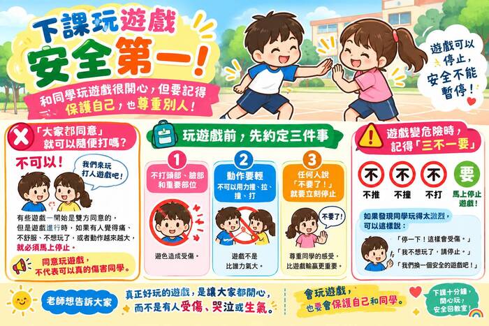 下課遊戲安全